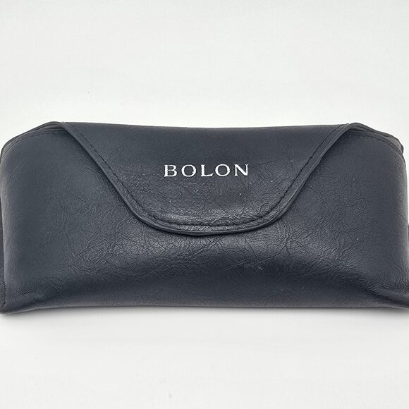 Bolon BL2522 J11 Gloss Black Oversized Sunglasses Frame w/ Case 62-16-142 - Picture 15 of 16